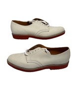 Walk-Over Mens Ivory Cream Nubuck Suede Leather Shoes Size 11 AAA Extra ... - $34.54