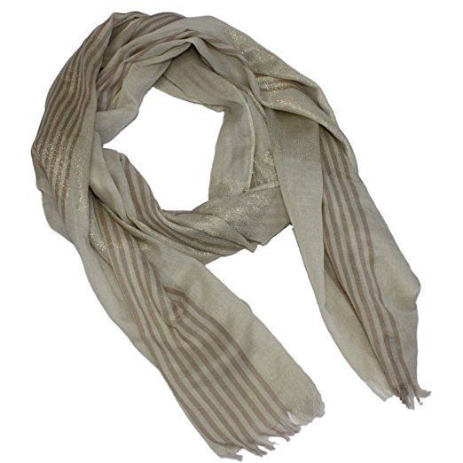 Style &amp; Co. Women&#39;s Striped Shimmer Wrap Scarf - $10.40