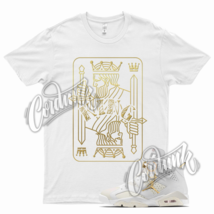 White KING Shirt for J1 6 WMNS Gold Hoops DMP Metallic Defining Moments - £20.44 GBP+
