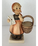 Hummel Goebel Germany 1990s #51/0 VILLAGE Girl W/ Basket 5 1/2” Tall - €25,93 EUR