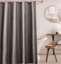 Martha Stewart microfibre waterproof shower curtain liner or curtain Grey NWT - £23.17 GBP