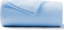 Dangtop Cooling Blankets, 100% Bamboo Blanket For All Seasons, Cooling, Blue). - £35.56 GBP