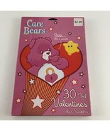 Care Bears Foil Valentine Cards Sticker Sheet Vintage American Greetings... - $32.62