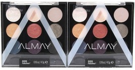 2 Ct Almay 020 Fabulista Palette Pops Eyeshadow Mix Match Play Use Wet Or Dry - $21.99