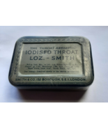 Vintage Iodized Throat Loz. - Smith &amp; Co.  132 Borough, S.E.1. London. - $31.28 CAD