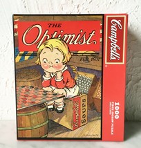 Campbell&#39;s Kids Soup The Optimist 1930s Advertising Jigsaw Puzzle - 1000 New - $18.95