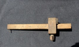 Antique Wood Carpenter’s Scribe Mortise Marking Gauge Tool - £7.97 GBP