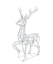 Colossal 67&quot; Prelit Elegant Buck Yard Christmas Decor (me) - £455.03 GBP