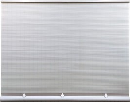 RADIANCE 3320146 Cord Free 1/4&quot; Oval Roll Up Blind PVC Shade, White, 48&quot;x72&quot; - £21.80 GBP