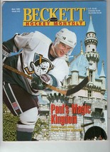 May 1995 Beckett Hockey Card Magazine Paul Kariya Ducks - $9.89