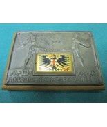 1931 GAUTAG BOPPARD GAURHEINLAND PLAQUE MOUNTED IN WOOD 4 1/2 X 3 1/4&quot; ^^^ - €90,34 EUR