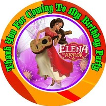 12 Elena of Avalor Birthday Party Favor Stickers (Bags Not Included) #2 - £8.60 GBP
