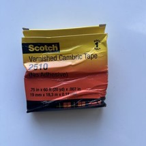 Scotch Electrical Insulating Varnished Cambric Tape, 2510, yellow 1 Roll... - £11.38 GBP