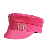 RB Hat Designer Ruslan Hot Pink Barbie Swarovski Satin Cap Misbhv mm6 Fu... - £25.01 GBP+