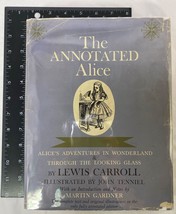 The Annotated Alice by Lewis Carroll, 1960 Hardcover with Dust Jacket - £19.87 GBP