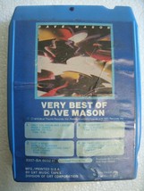 8 Track-Dave Mason-The Very Best Of-Refurbished &amp; TESTED!! - £10.99 GBP