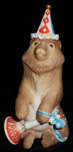 Vintage Porcelain Bisque Cybis Figurine - Barnaby Bear Circus Carousel - £71.82 GBP