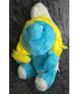 Vintage Smurfette 1983 Peyo Wallace Berrie 7&quot; Plush Stuffed Doll - €7,79 EUR