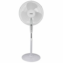 Optimus 16 in. Oscillating Stand Fan with Remote Control - £68.39 GBP
