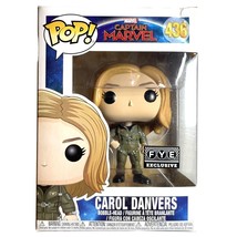 Funko Pop! Marvel Captain Marvel Carol Danvers #436 FYE Exclusive Bobble-Head - £10.77 GBP