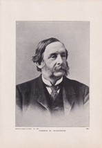 Vintage 8 x 5.5&quot; Print Brown&#39;s Famous Pictures - Thomas W. Higginson - No. 1251 - £3.19 GBP