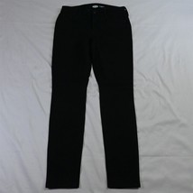 Old Navy 6 Pop Icon Skinny Mid Rise Black Stretch Denim Jeans - £11.55 GBP
