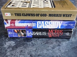 Morris West lot of 3 General Fiction Paperbacks - £4.78 GBP