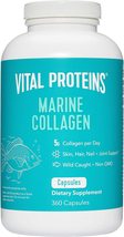 Proteins Vital Marine Collagen Peptides Capsule Supplement for Skin Hair Nail Jo - £67.82 GBP