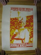 Voodoo Glow Skulls Poster Silkscreen Signed Numbered Big D And The Kids Table - £91.48 GBP