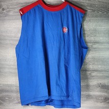 Pro Edge Chicago Cubs Sleeveless Shirt MLB Men&#39;s Large Vintage 1999 Embroidered - £7.28 GBP