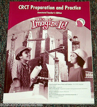 Sra Imagine It! - Crct Preparation And Practice - Teacher&#39;s Edition - Grade 6 Ga - £11.84 GBP