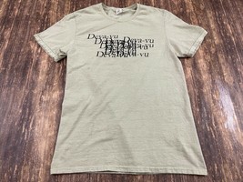 Deva-Vu Men’s Olive-Green T-Shirt - Urban Outfitters - Medium - £2.75 GBP