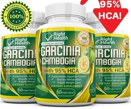 180 Capsules Bottles 3X 3000mg Weight Loss Diet Daily Garcinia Cambogia ... - $21.90