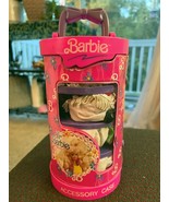 Vintage 1991 Mattel Barbie Accessory Case Purple Drawers w included acce... - $553.31 MXN