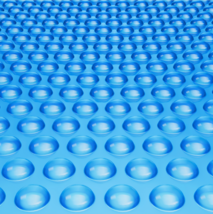 VEVOR Solar Pool Cover 40x20ft Rectangle 12mil Blue for Inground Above P... - $112.99
