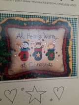 Lizzie Kate ~ All Hearts Warm At Christmas ~ Cross Stitch Pattern - £7.08 GBP