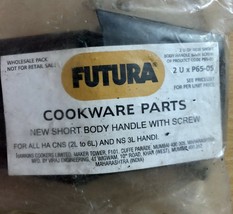 2 Pc Hawkins Futura Subsidiary Handle Short Body Handle with screw P65-0... - $24.06