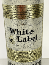 White Label Beer Can 16 Ounce Vintage Steel Draft Beer - $9.60