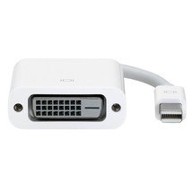 Apple A1305 Thunderbolt Mini Display Port to DVI Cable Monitor Adapter Genuine - £4.92 GBP