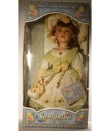 Samantha Medici Fine 16 inch Bisque Porcelain Doll  in Original Box - £14.58 GBP