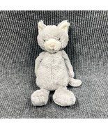 Jellycat Plush Bashful Cat Kitten Gray 12&quot; Stuffed Animal Retired Lovey ... - £15.14 GBP
