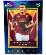 Francesco Totti Topps DECO AS Roma LEGENDS - $1,618.35 MXN