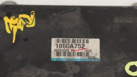 08 Lancer 2.0L MTX 5spd Engine Control Computer Module ECU ECM 1860A752 image 2