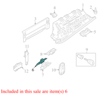 2006 BMW 325i Glove Box Latch OEM Part #51168163017 - OEM USED PART  - $29.65