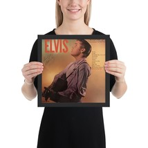 Elvis Presley FRAMED Elvis reprint signed album REPRINT - £63.14 GBP