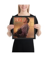 Elvis Presley FRAMED Elvis reprint signed album REPRINT - $79.00