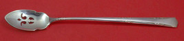 Greenbrier By Gorham Sterling Silver Olive Spoon Pierced Long 7 3/8&quot; Custom Made - £54.60 GBP