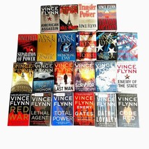 Vince Flynn MITCH RAPP Complete Book Series Lot 22 Hardcovers w Dust Jackets - £188.96 GBP