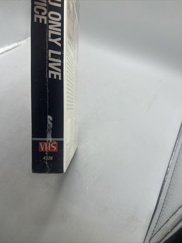 YOU ONLY LIVE TWICE-- James Bond — SEALED VHS WITH CBS/FOX MARK ! Item image 11
