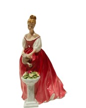 Royal Doulton Figurine England Sculpture Alexandra 3292 New Colourway Flower can - $346.50